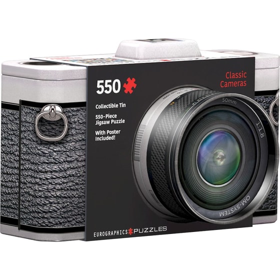 Παζλ Eurographics Classic Cameras Tin (550 Κομμάτια) image 0