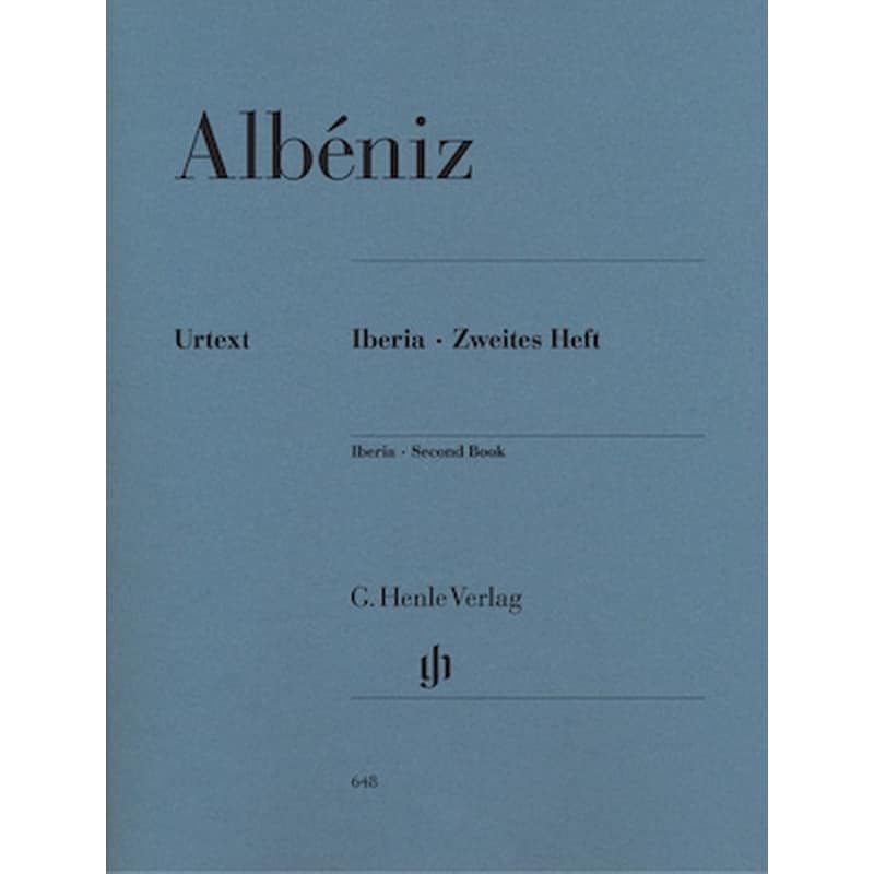 G. HENLE VERLAG Albeniz - Iberia Zweites Heft, Second Book