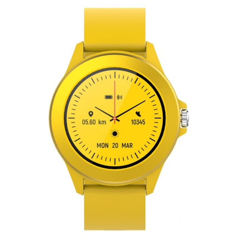 FOREVER Smartwatch Forever Colorum CW-300 xYellow 43mm - Yellow