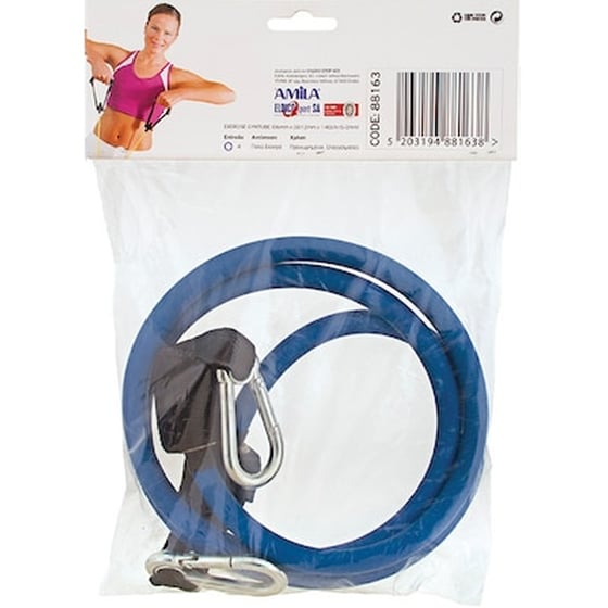 Λάστιχο Γυμναστικής Amila Gym Tube 88163 Σκληρό - Μπλε image 1