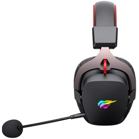 Havit H2015G Gaming Ασύρματα Ακουστικά 2.4 GHz με RGB Φωτισμό - Μαύρα image 2