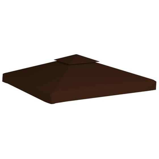 Vidaxl Κάλυμμα Για Κιόσκι 2 Επιπέδων Καφέ 3 X 3 Μ. 310 Γρ./μ² image 3