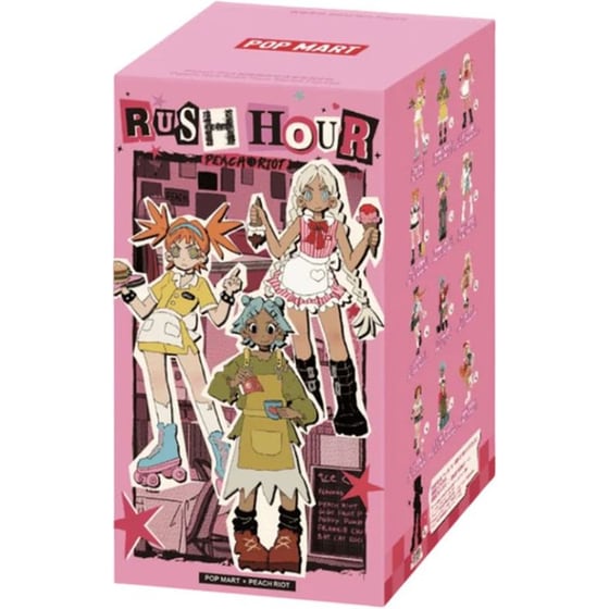 Φιγούρα Pop Mart Peach Riot Rush Hour Series Blind Box image 0