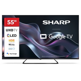 Sharp QLED 55" Τηλεόραση Google TV 55HP6265E