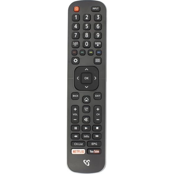 Τηλεχειριστήριο Τηλεόρασης SBOX RC-01405 για Hisense image 0