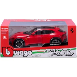 Bburago Αυτοκίνητο 1/24 Ferrari Purosangue SUV Κόκκινη 1 Τμχ (18/26030)