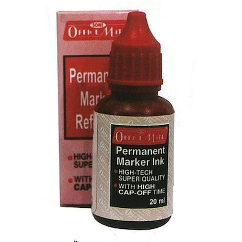 OFFICE MATE Ανταλλακτικό Μαρκαδόρου Office Mate Μαύρο 20 ml