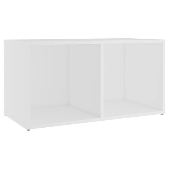 Έπιπλο Τηλεόρασης VidaXL από Μοριοσανίδα 72x35x36.5 cm - Λευκό image 2
