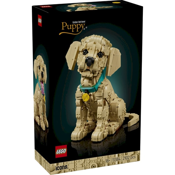LEGO® Icons Golden Retriever Puppy (11384) image 0