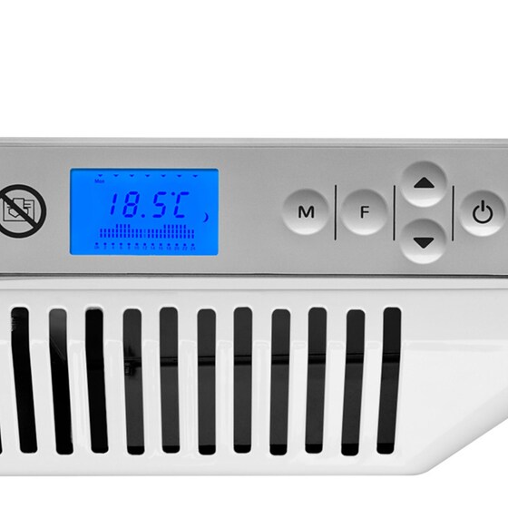 RADIALIGHT SIRIO 20 Θερμοπομπός Δαπέδου/Τοίχου 2000W Λευκό image 4