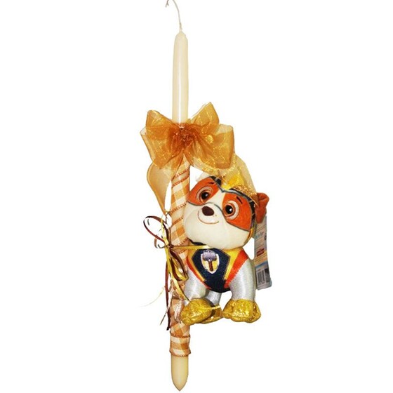 Λαμπάδα Playbyplay Paw Patrol Rubble 20 cm image 0