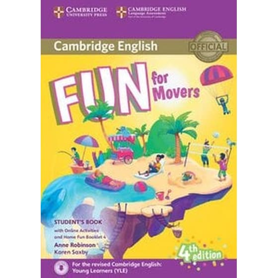 Fun for Movers Student's Book with Online Activities with Audio and Home Fun Booklet 4 image 0