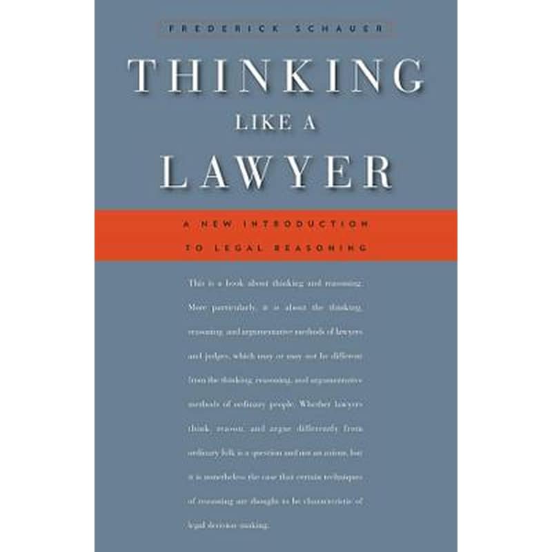 Thinking Like a Lawyer