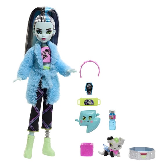 Κούκλα Monster High Creepover Frankie (HKY68) image 1