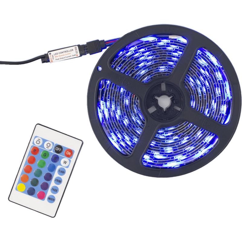 Ταινία Led White Shark SMD5050 Αδιάβροχη 3 m - Πολύχρωμο