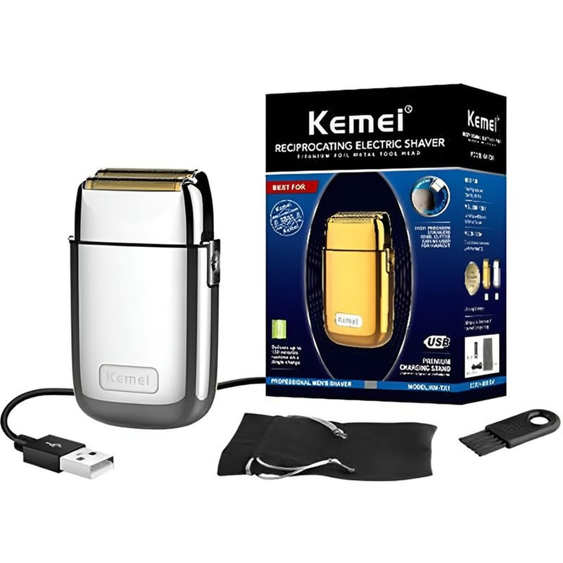 KEMEI Ξυριστική Μηχανή Kemei - KM-TX1 - Γκρι