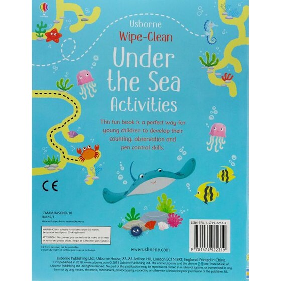 Wipe-clean Under the Sea Activities image 1