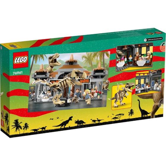 LEGO® Jurassic World Visitor Center: T. rex & Raptor Attack (76961) image 3