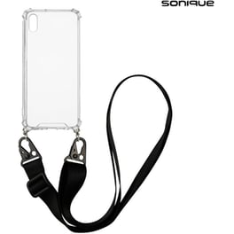Θήκη Apple iPhone XS Max - Sonique με Strap Armor Clear - Μαύρο