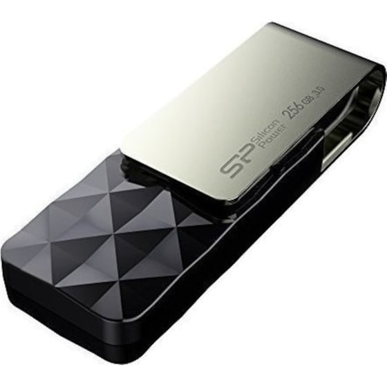 Silicon Power Blaze B30 256GB USB 3.1 Stick Γκρι image 0