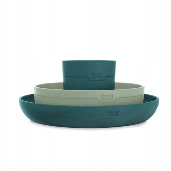 Lovi Σετ Πιατάκια Με Ποτηράκι - Pistachio Green image 0