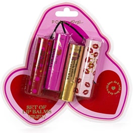 Ενυδατικό Balm Χειλιών Posh+Pop - 4 Τμχ