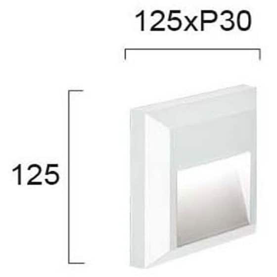 Απλίκα Viokef Led Leros Plus 4137801 από Πλαστικό - Λευκή image 1