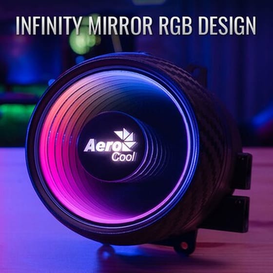 Ψύκτρα επεξεργαστή Aerocool Mirage-L240 120mm ARGB image 1