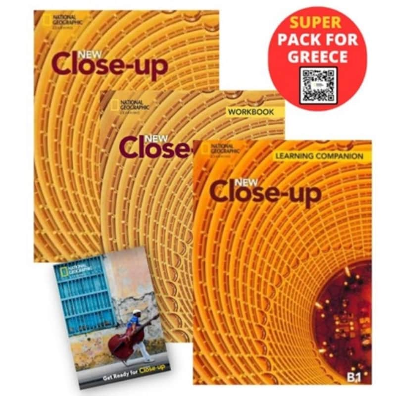 New Close-Up B1 Super Pack For Greece (Students Book + Spark + Workbook + Companion + Testbook + Notebook)