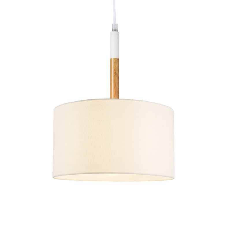 ACA DECOR Φωτιστικό Οροφής Μονόφωτο Aca Decor Yasmine Od650825pwh Υφασμάτινο - Λευκό