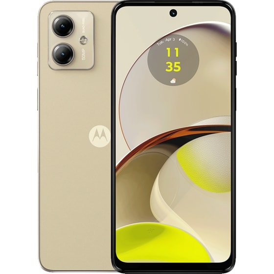 Motorola G14 128GB Dual Sim - Butter Cream image 0