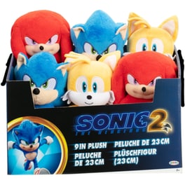 Λούτρινο JAKKS PACIFIC Sonic The Hedgehog Wave 1 22cm (3 Σχέδια) - Τυχαία Επιλογή Σχεδίου