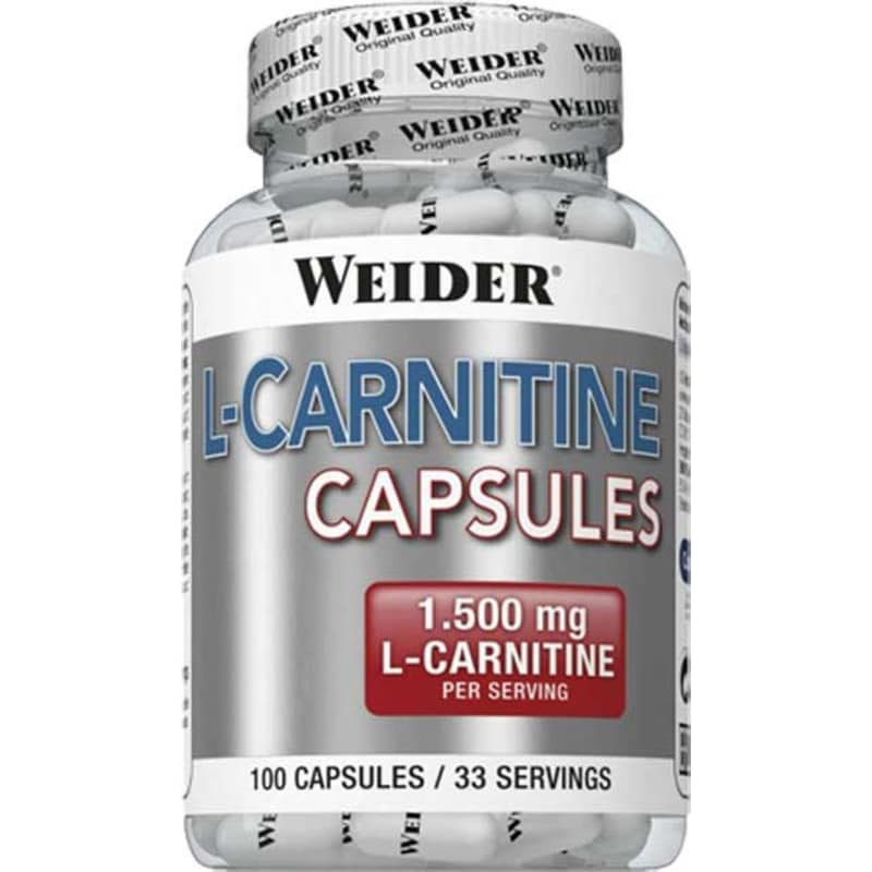 Λιποδιαλύτης WeiderWeider L-carnitine - 100 κάψουλες φωτογραφία