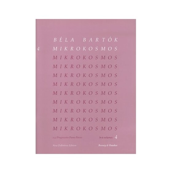 Boosey - Hawkes Bartok - Mikrokosmos 4 For Piano Βιβλίο Για Πιάνο image 1