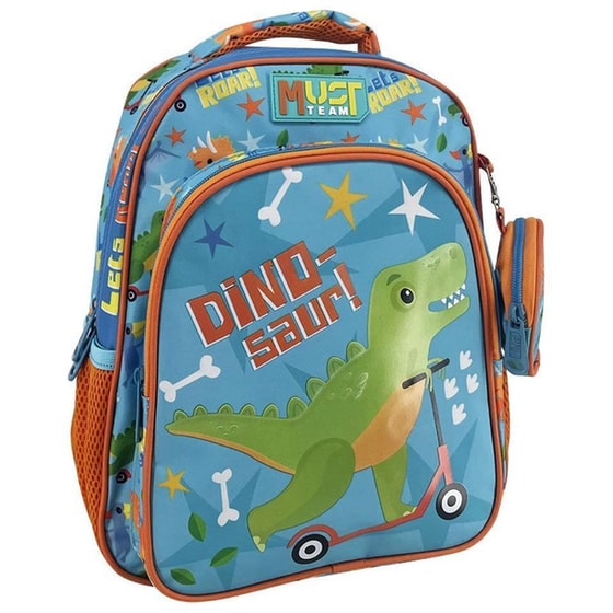 Τσάντα Πλάτης Προσχολική Must Dinosaur image 0