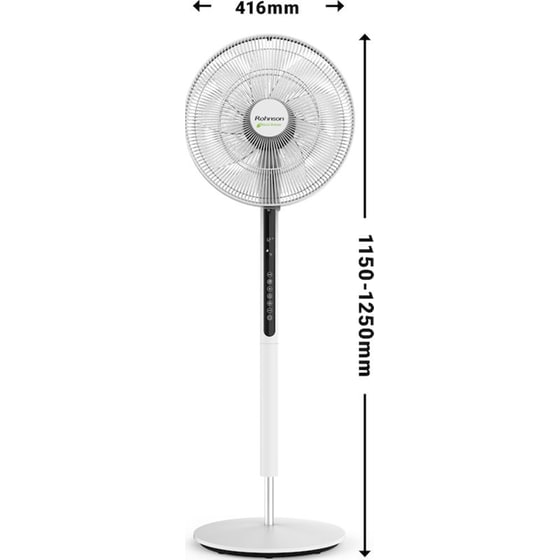 ROHNSON R-8650 33W 35 cm Ανεμιστήρας Δαπέδου image 5