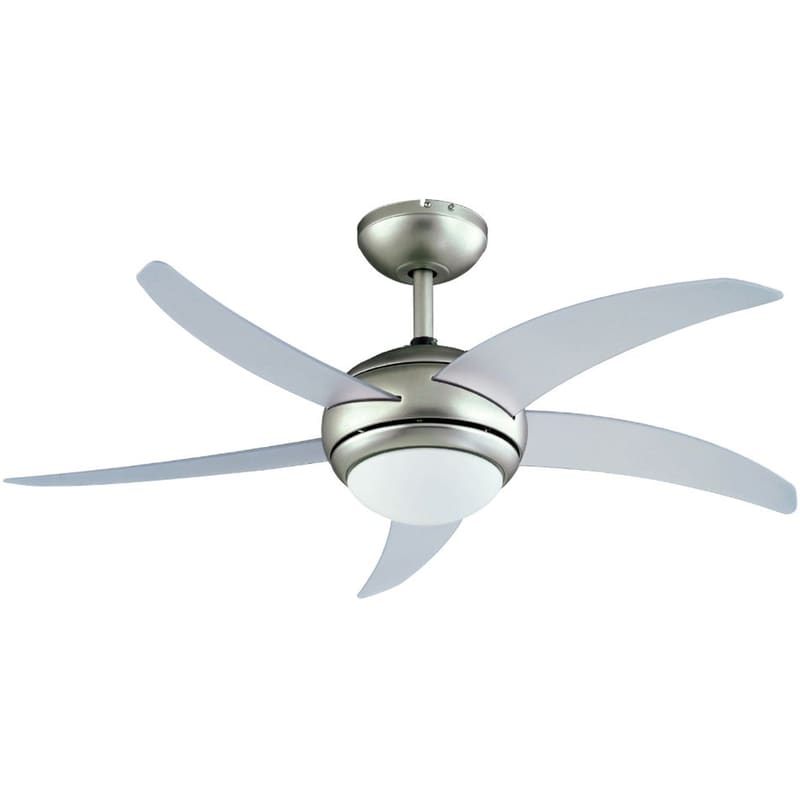 IQ CF-44001 55W 106cm Ανεμιστήρας Οροφής με Φως και Τηλεχειριστήριο Ασημί