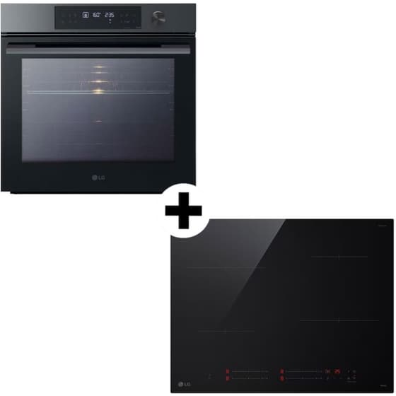 LG WS7D7631WB & CI5Z2423BN 76 Lt Εντοιχιζόμενο Σετ Φούρνος και Εστία image 0