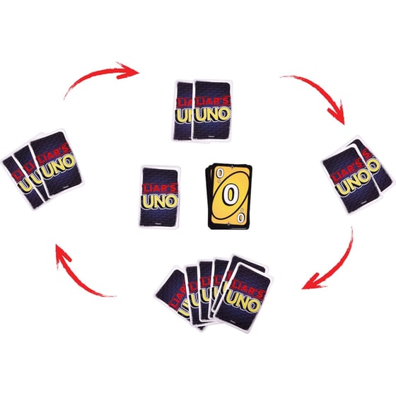 UNO Liar's Επιτραπέζιο (Mattel) image 5