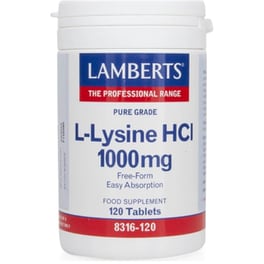 LAMBERTS L - Lysine - 120 Ταμπλέτες
