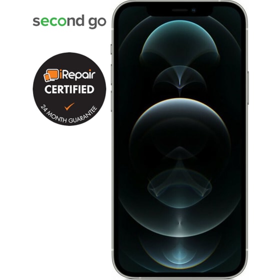 Μεταχειρισμένο Apple iPhone 12 Pro Max 128GB Silver second go Certified by iRepair image 2