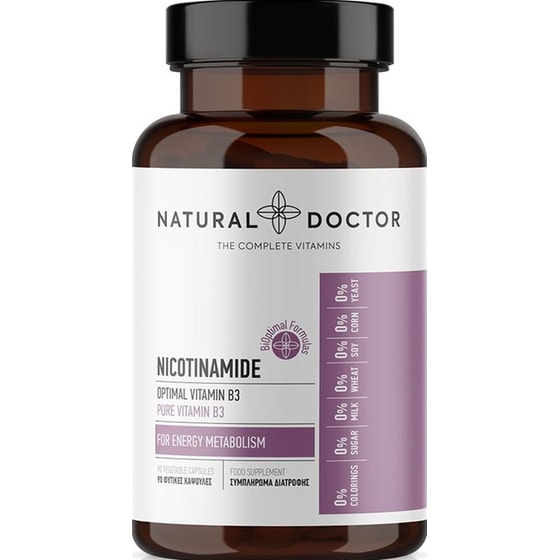 Βιταμίνη Natural Doctor Nicotinamide - 90 κάψουλες image 0