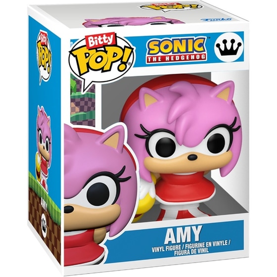 Funko Bitty Pop! 4-Pack: Sonic The Hedgehog - Sonic, Amy, Tails, Knuckles Vinyl Figures image 2