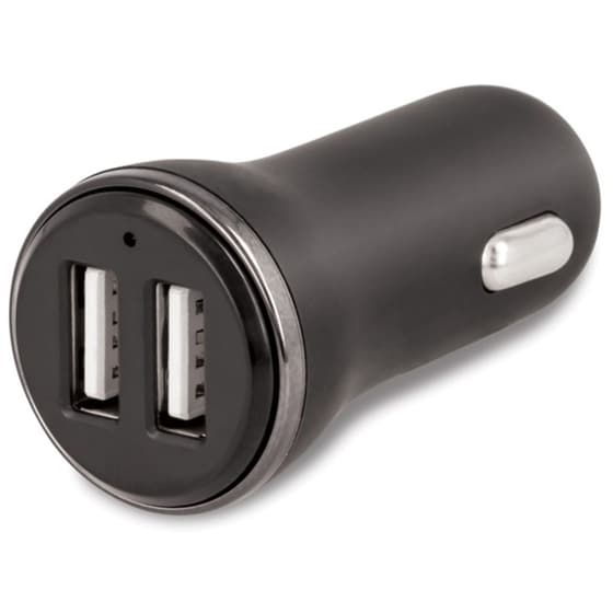 Φορτιστής Αυτοκινήτου Forever GSM034097 2xUSB - Μαύρο image 1