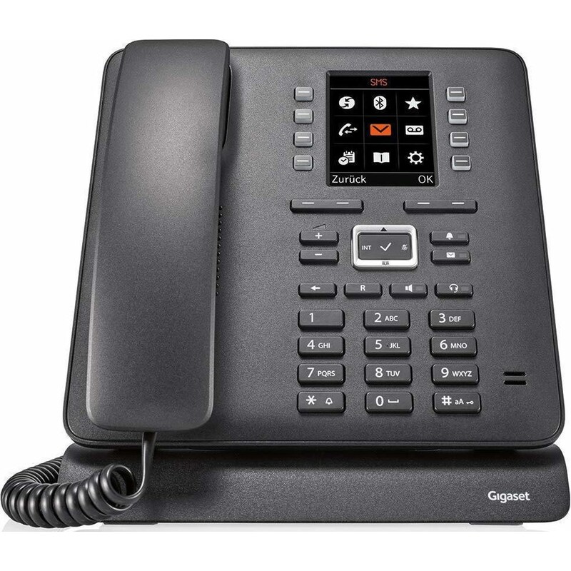 GIGASET Τηλέφωνο Ενσύρματο Gigaset T480hx Black