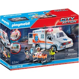 Playmobil Ασθενοφόρο Με Διασώστες (71232)