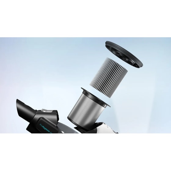 BOSCH Unlimited 7 ProHygienic Aqua BCS71HYG1 18 V 0.3 L Λευκή Σκούπα Stick image 7