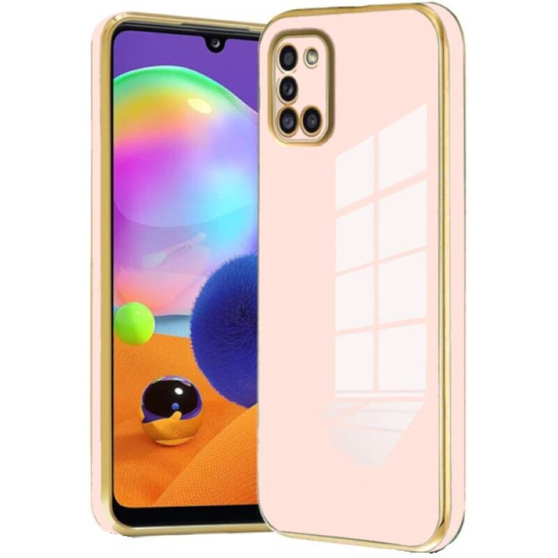 BODYCELL Θήκη Samsung Galaxy A31 - Bodycell Gold Plated - Pink