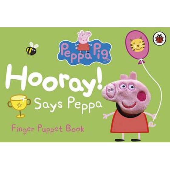 Peppa Pig- Hooray! Says Peppa Finger Puppet Book image 0