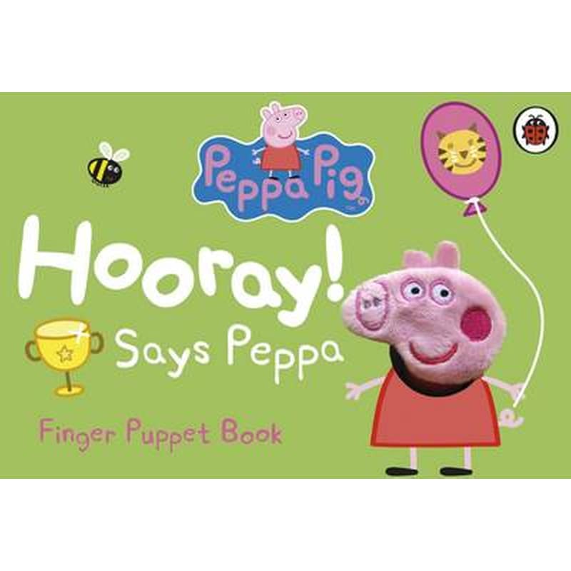 Peppa Pig- Hooray! Says Peppa Finger Puppet Book